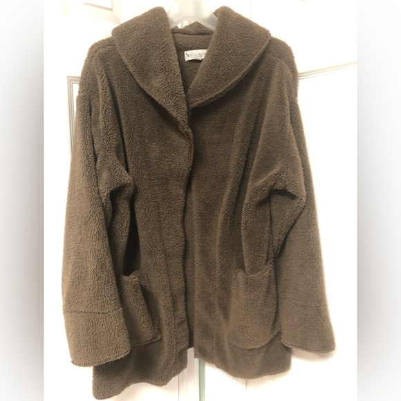 Kookaburra by UGG Sherpa Fleece Shawl Collar Cardigan. - Picture 2 of 4